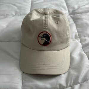 Duck Head Sand/Tan Baseball Cap with Back Logo